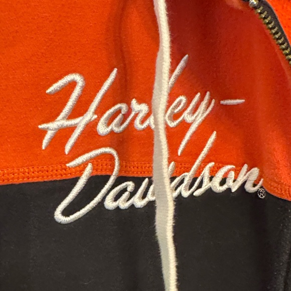Harley-Davidson Black and Red Hoodie - Picture 5 of 7